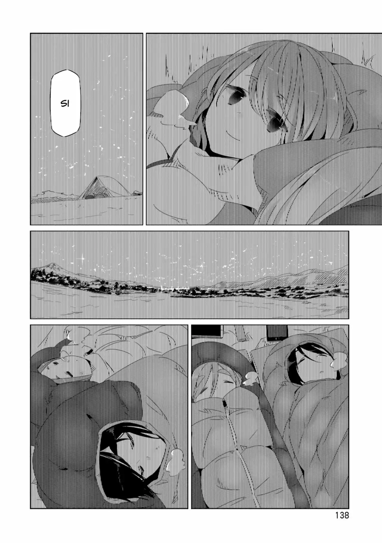 Yurucamp capítulo 23, página 18