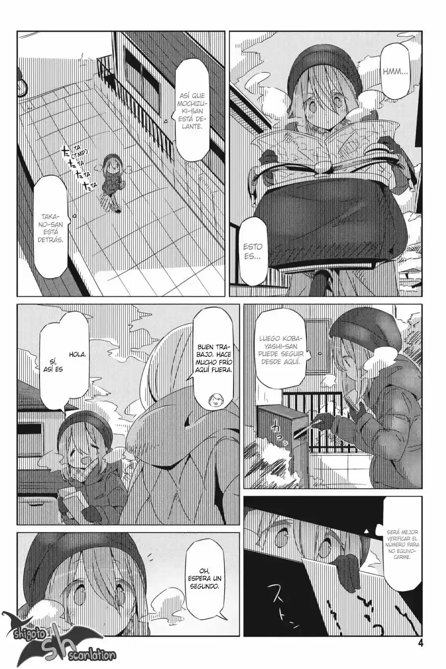 Yurucamp capítulo 24, página 5