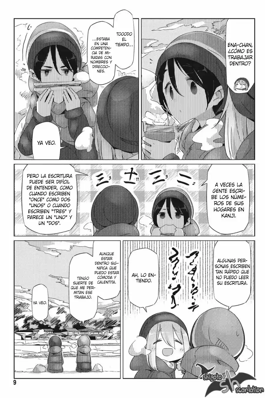 Yurucamp capítulo 24, página 10
