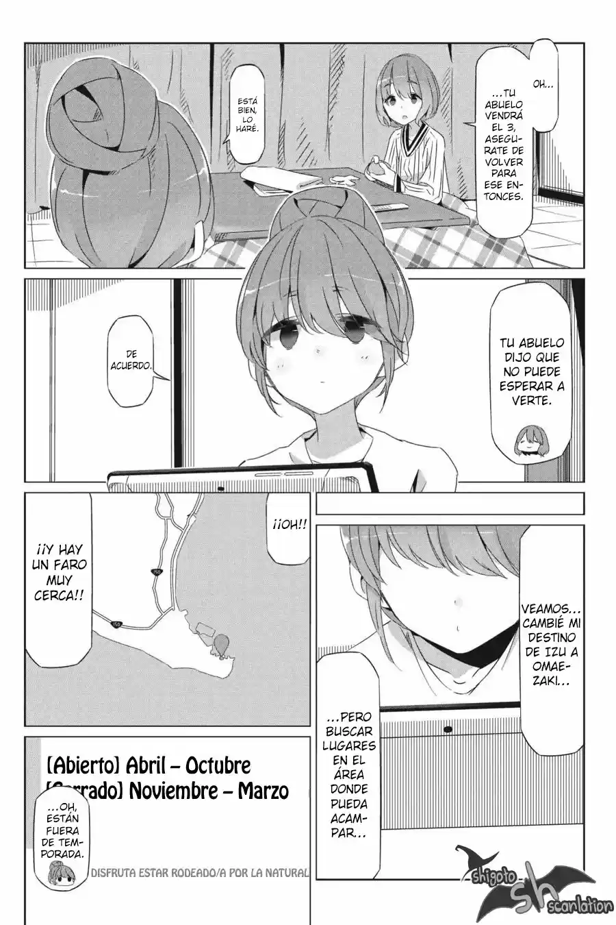 Yurucamp capítulo 24, página 24