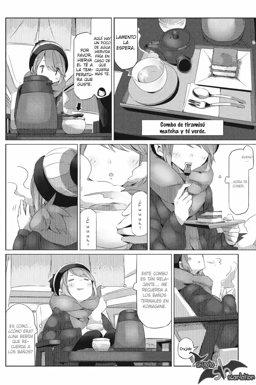 Yurucamp capítulo 25, página 7