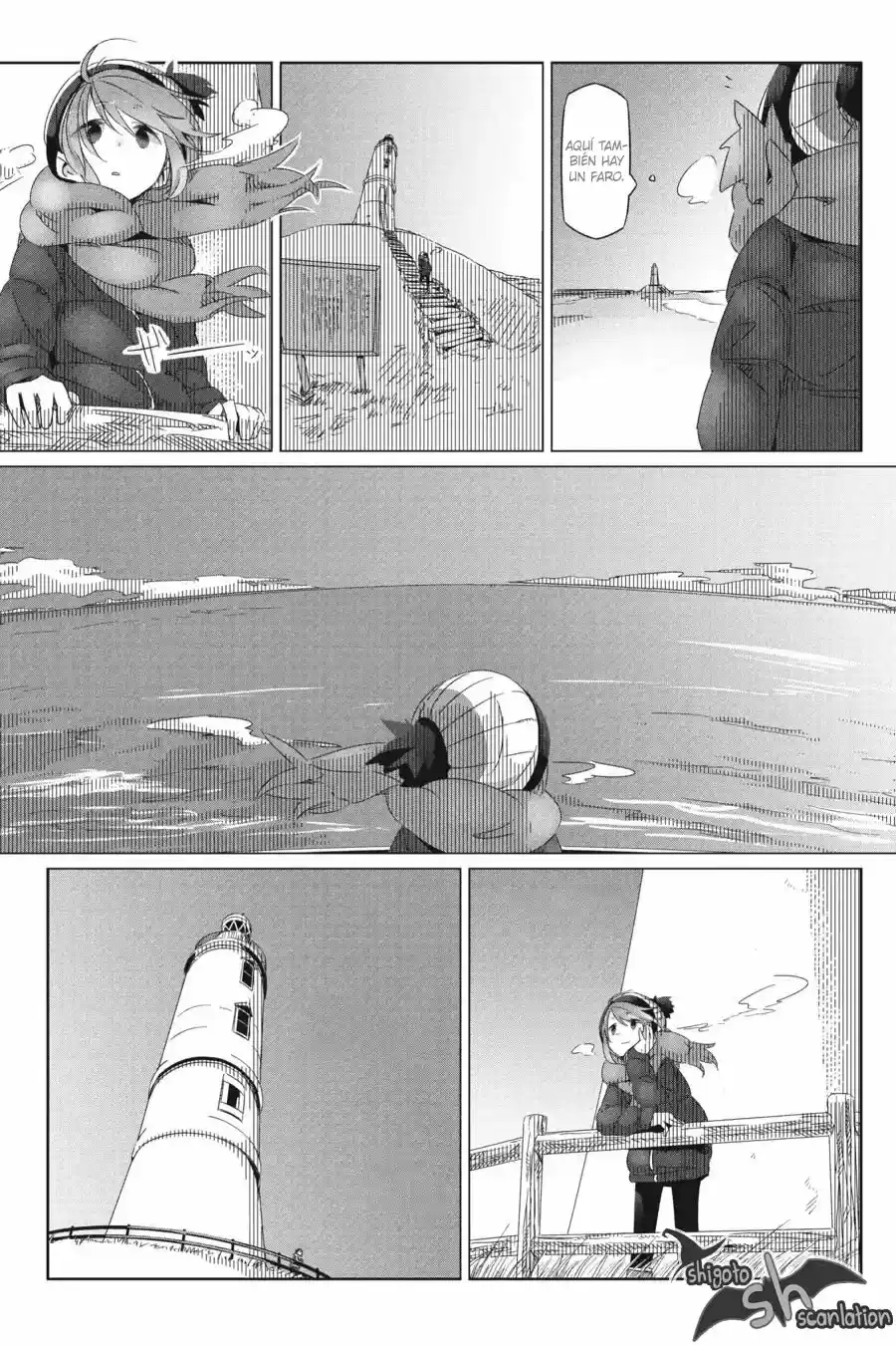 Yurucamp capítulo 25, página 16