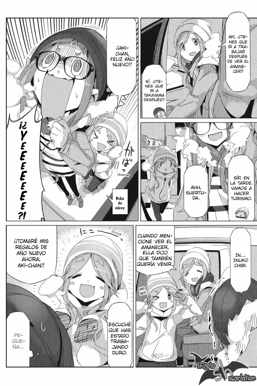 Yurucamp capítulo 26, página 2