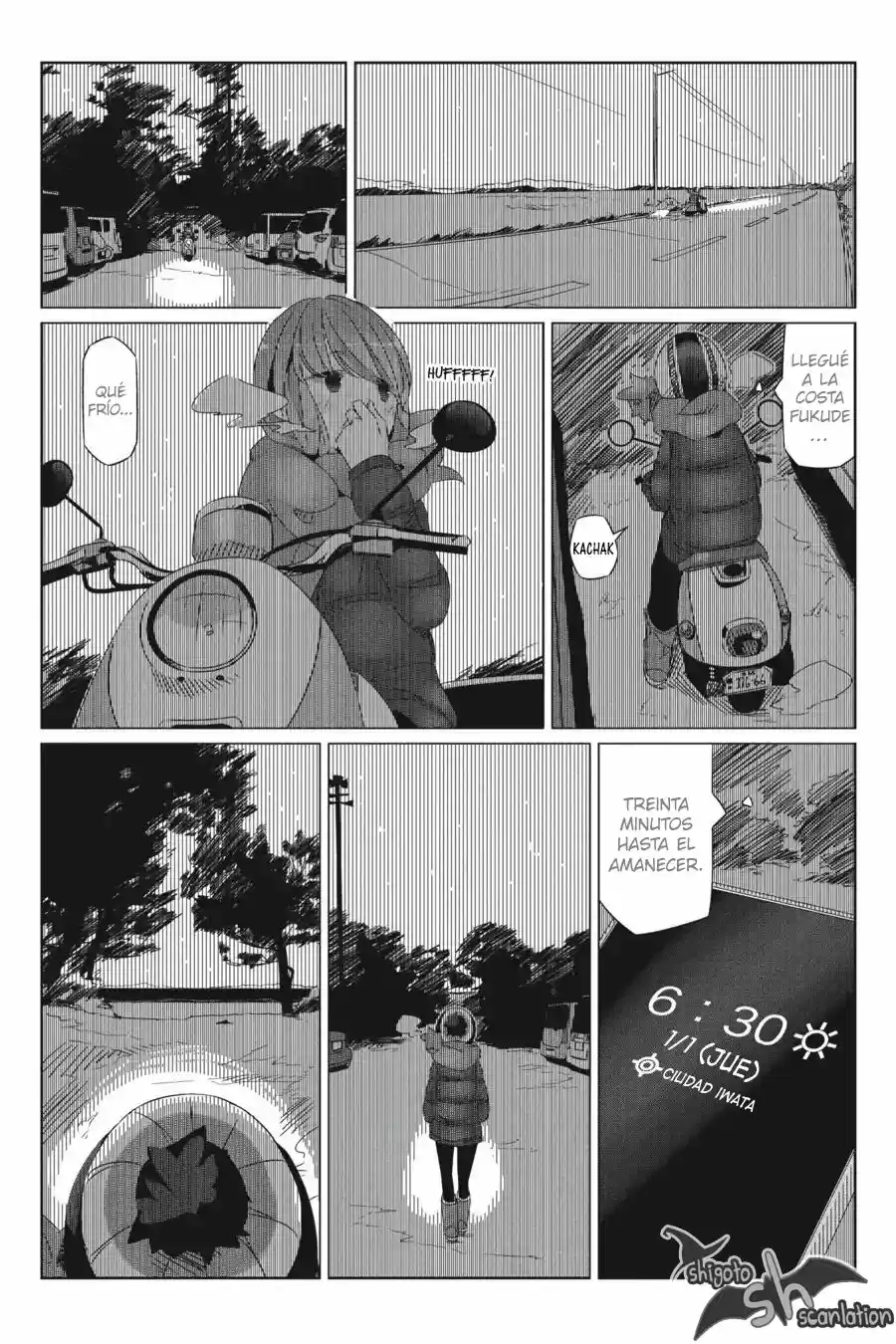 Yurucamp capítulo 26, página 4