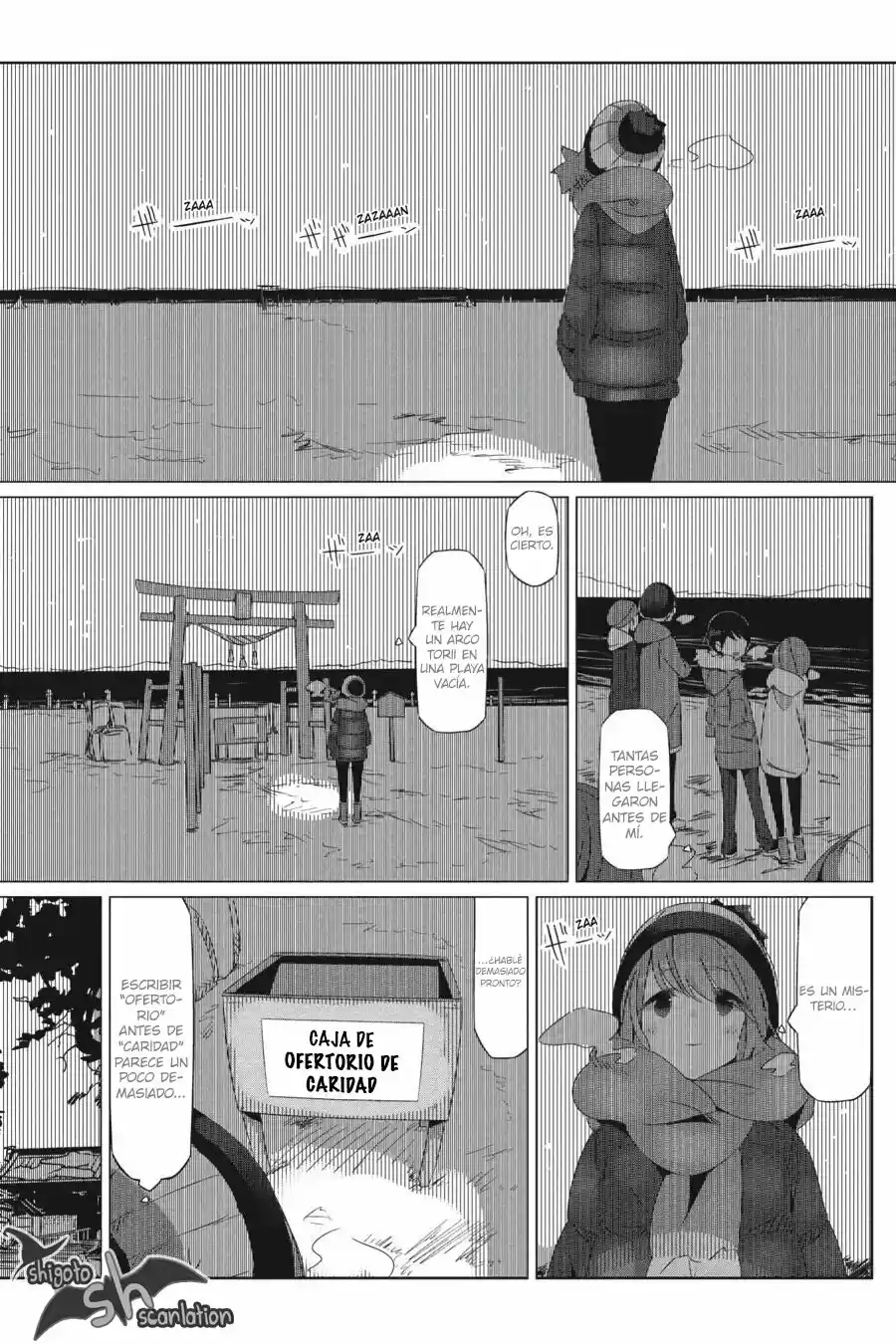 Yurucamp capítulo 26, página 5