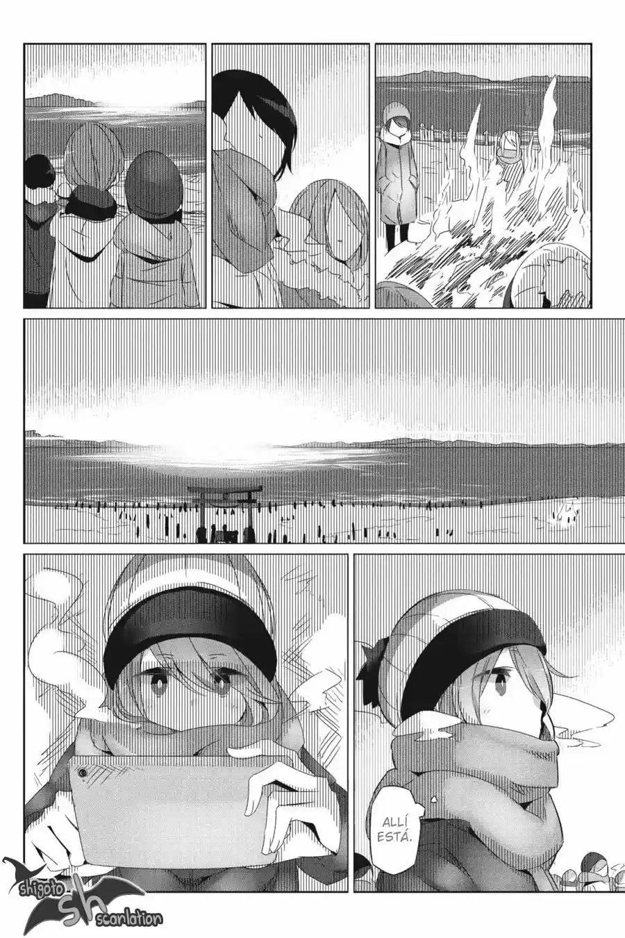 Yurucamp capítulo 26, página 12