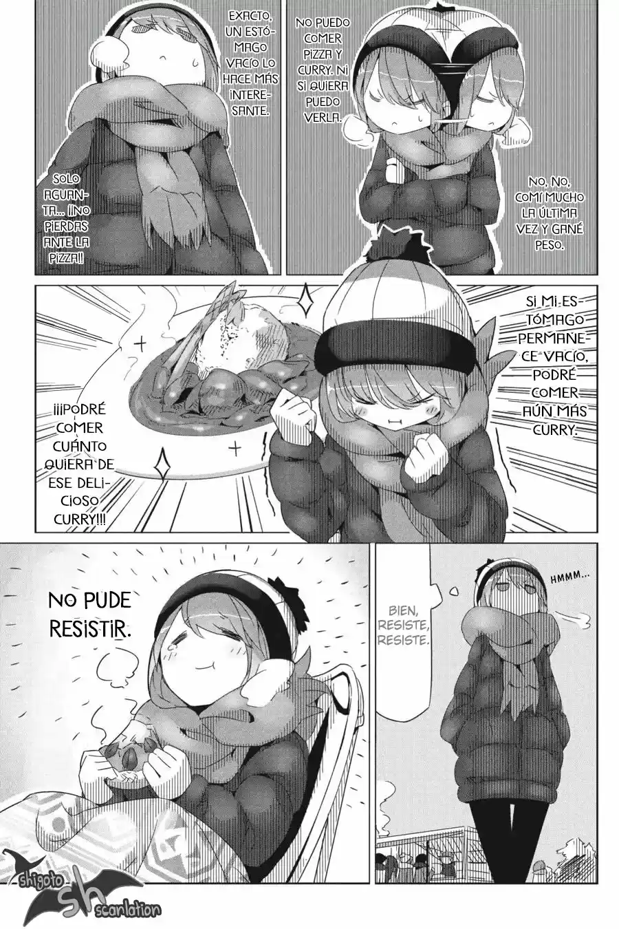 Yurucamp capítulo 26, página 20