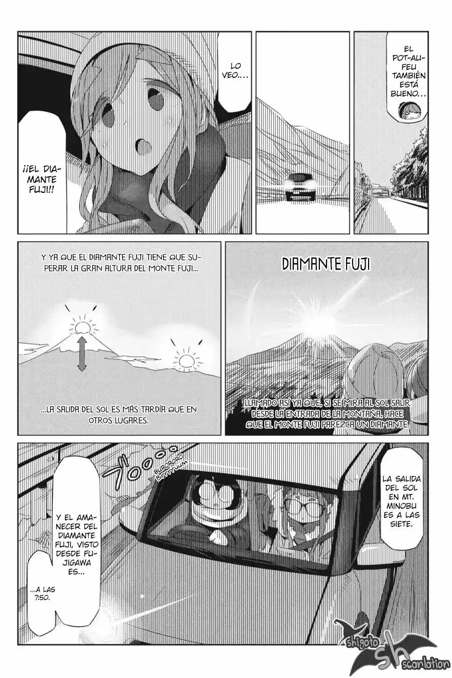 Yurucamp capítulo 26, página 21