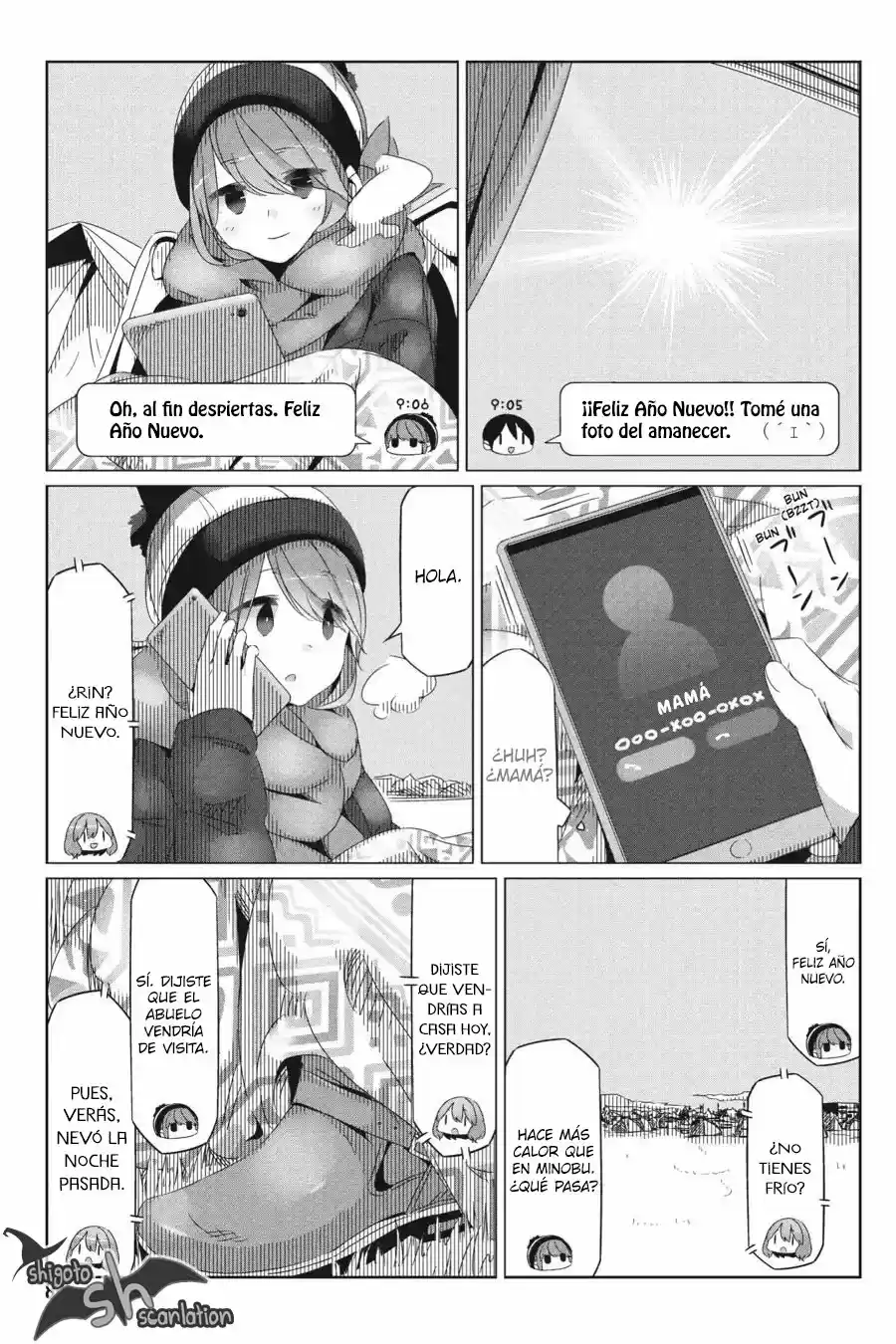Yurucamp capítulo 26, página 26