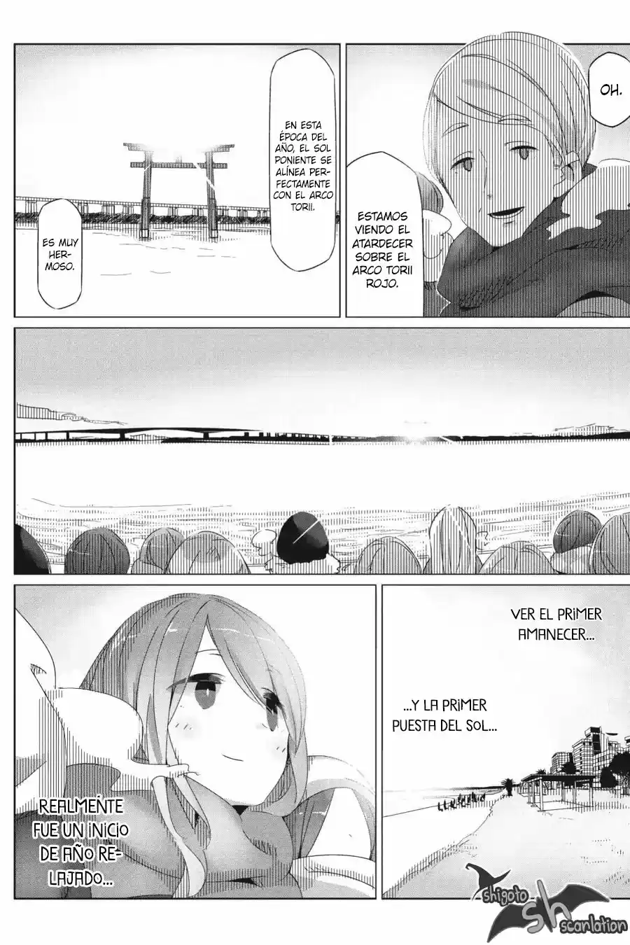 Yurucamp capítulo 27, página 9