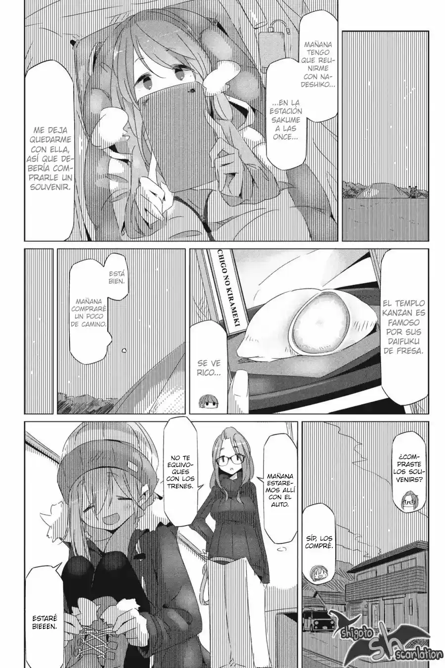 Yurucamp capítulo 27, página 10