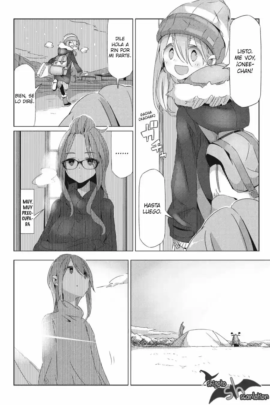 Yurucamp capítulo 27, página 11