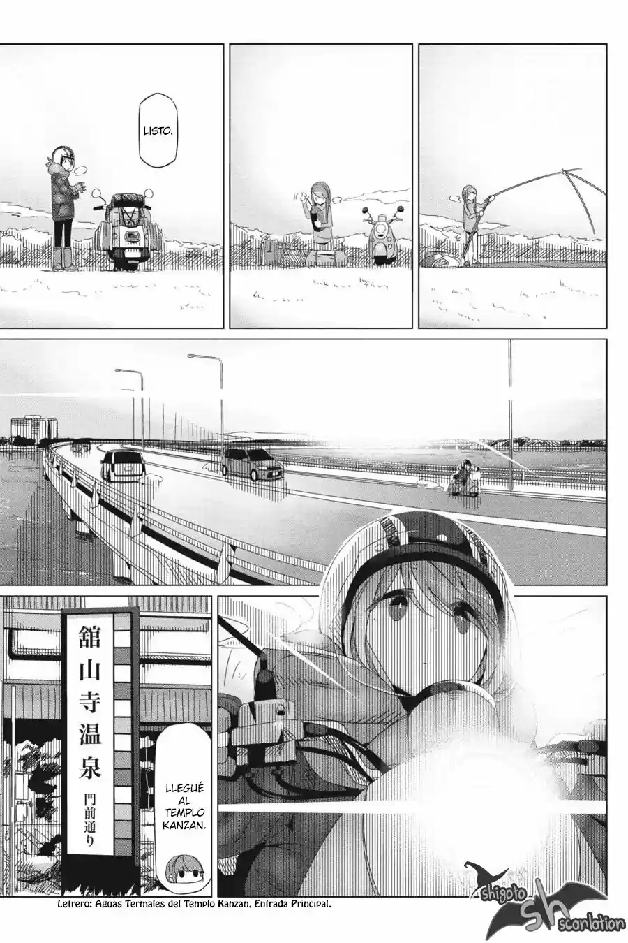 Yurucamp capítulo 27, página 12