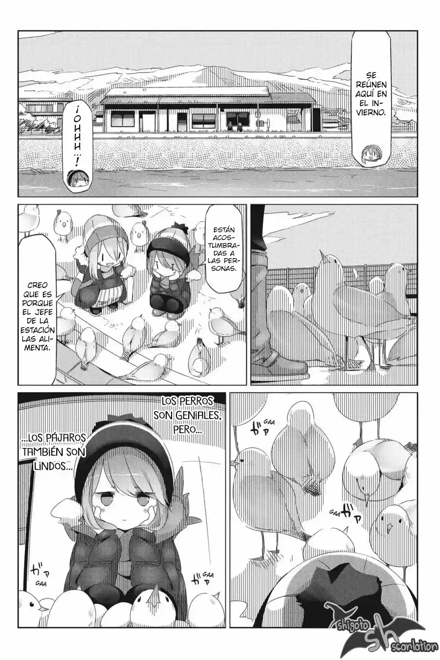 Yurucamp capítulo 27, página 20