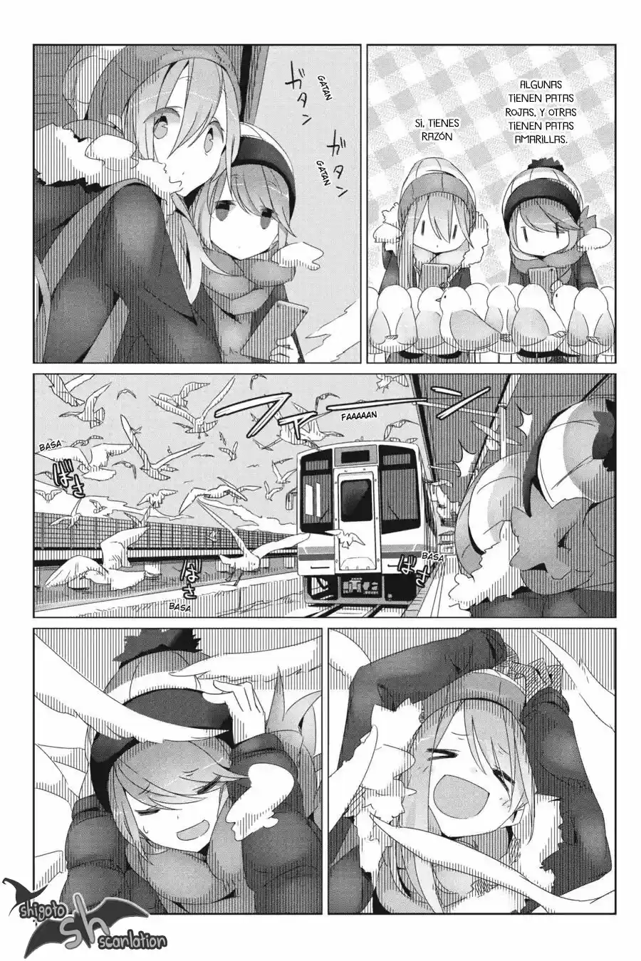 Yurucamp capítulo 27, página 21