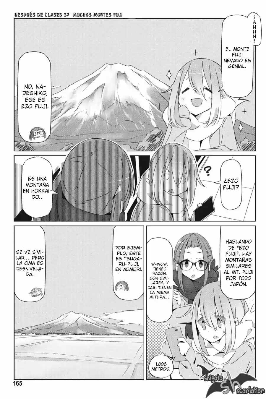 Yurucamp capítulo 28.50, página 21