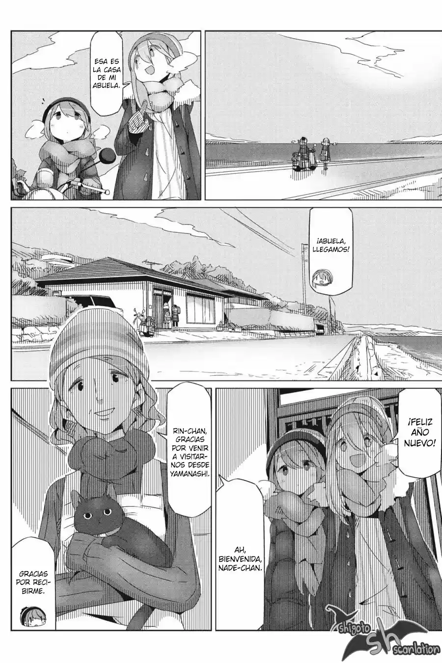 Yurucamp capítulo 28, página 10