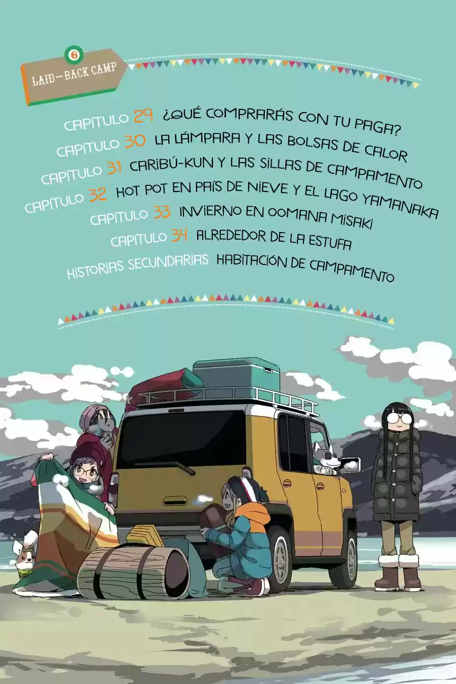 Yurucamp capítulo 29, página 3