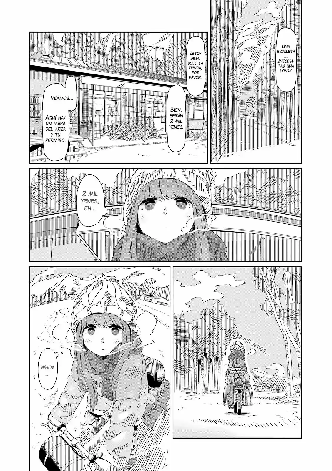 Yurucamp capítulo 3, página 2
