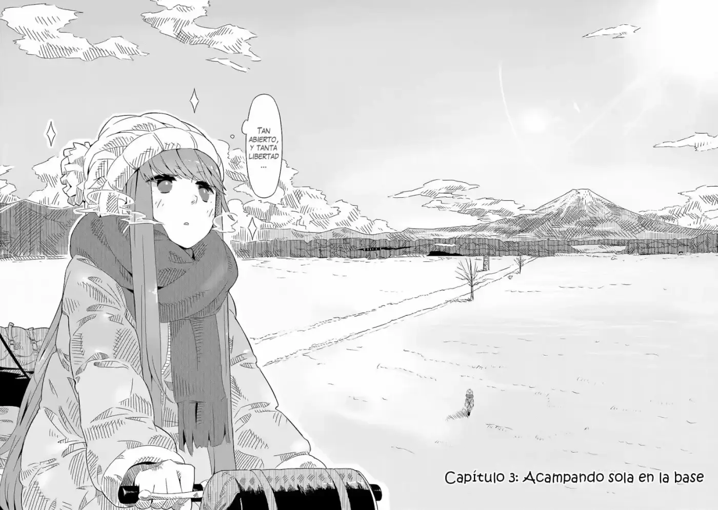 Yurucamp capítulo 3, página 3