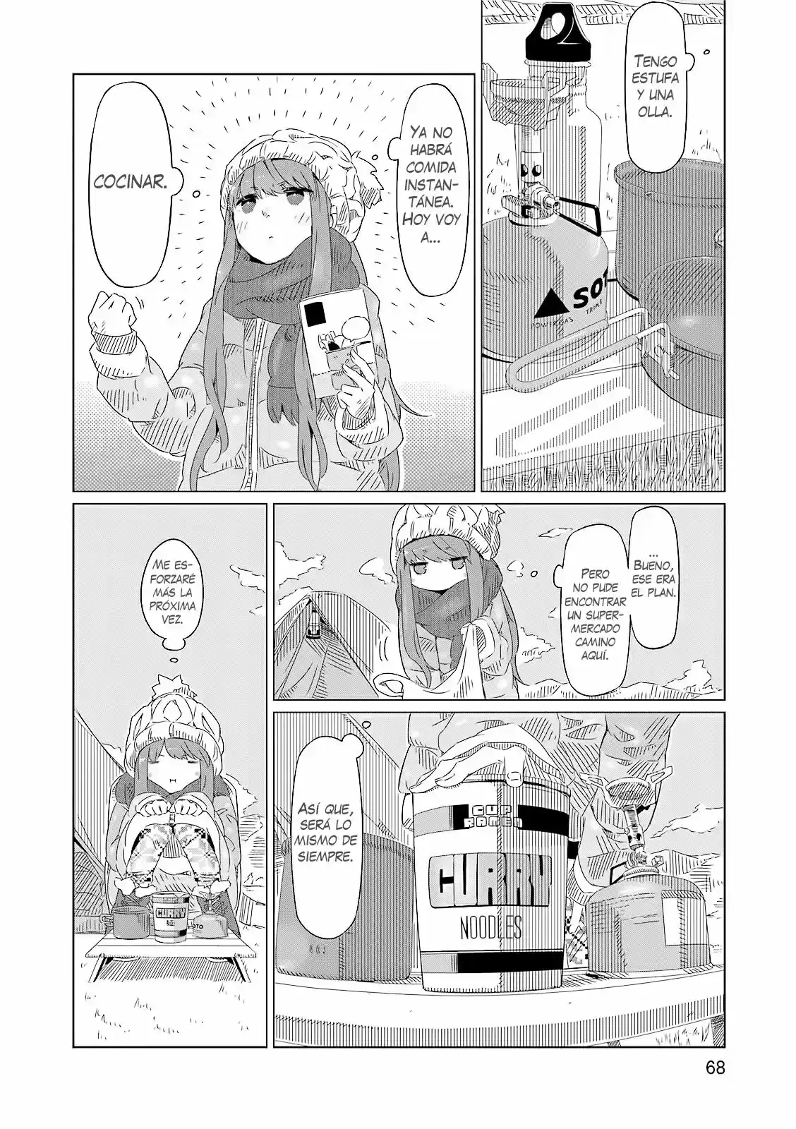 Yurucamp capítulo 3, página 6