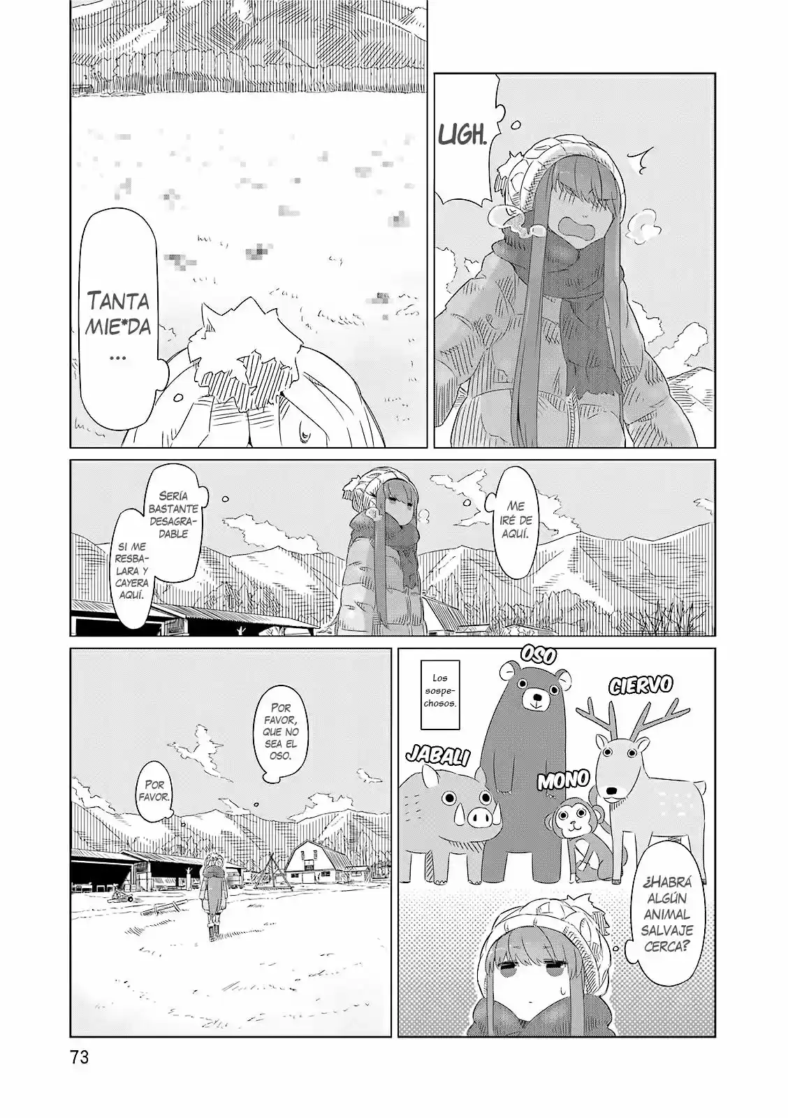 Yurucamp capítulo 3, página 11