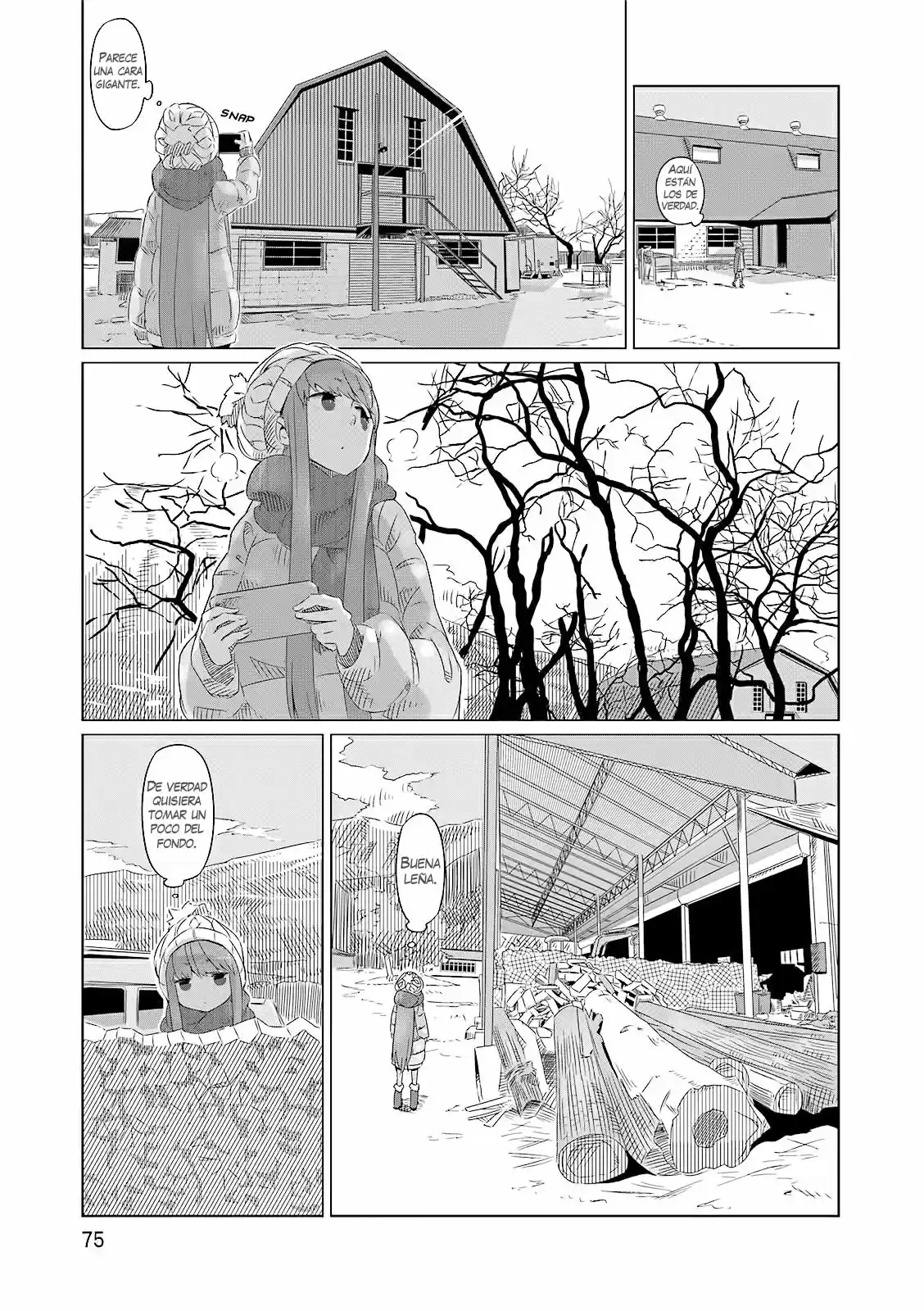 Yurucamp capítulo 3, página 13
