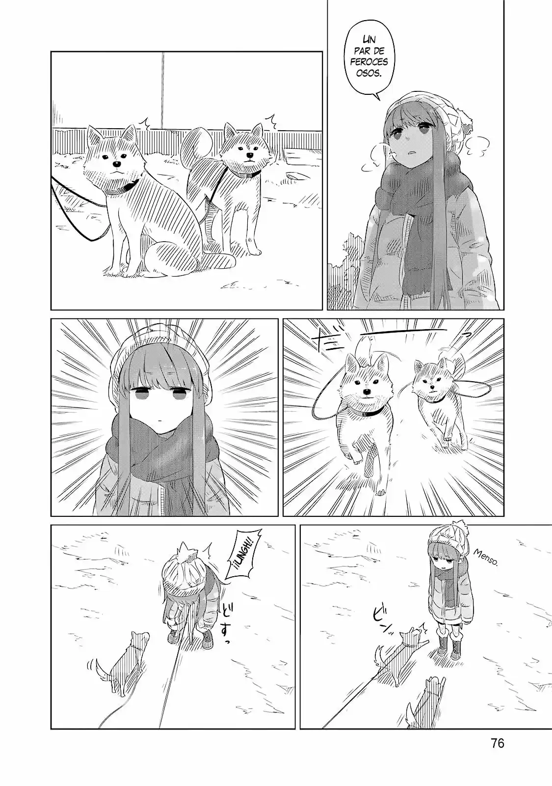 Yurucamp capítulo 3, página 14
