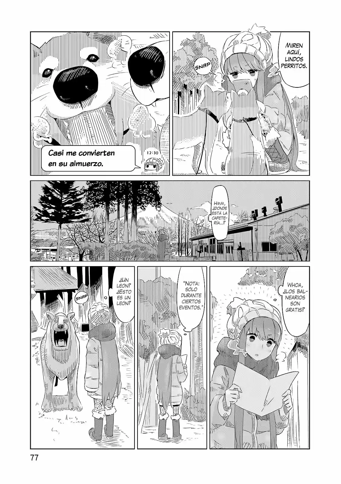 Yurucamp capítulo 3, página 15