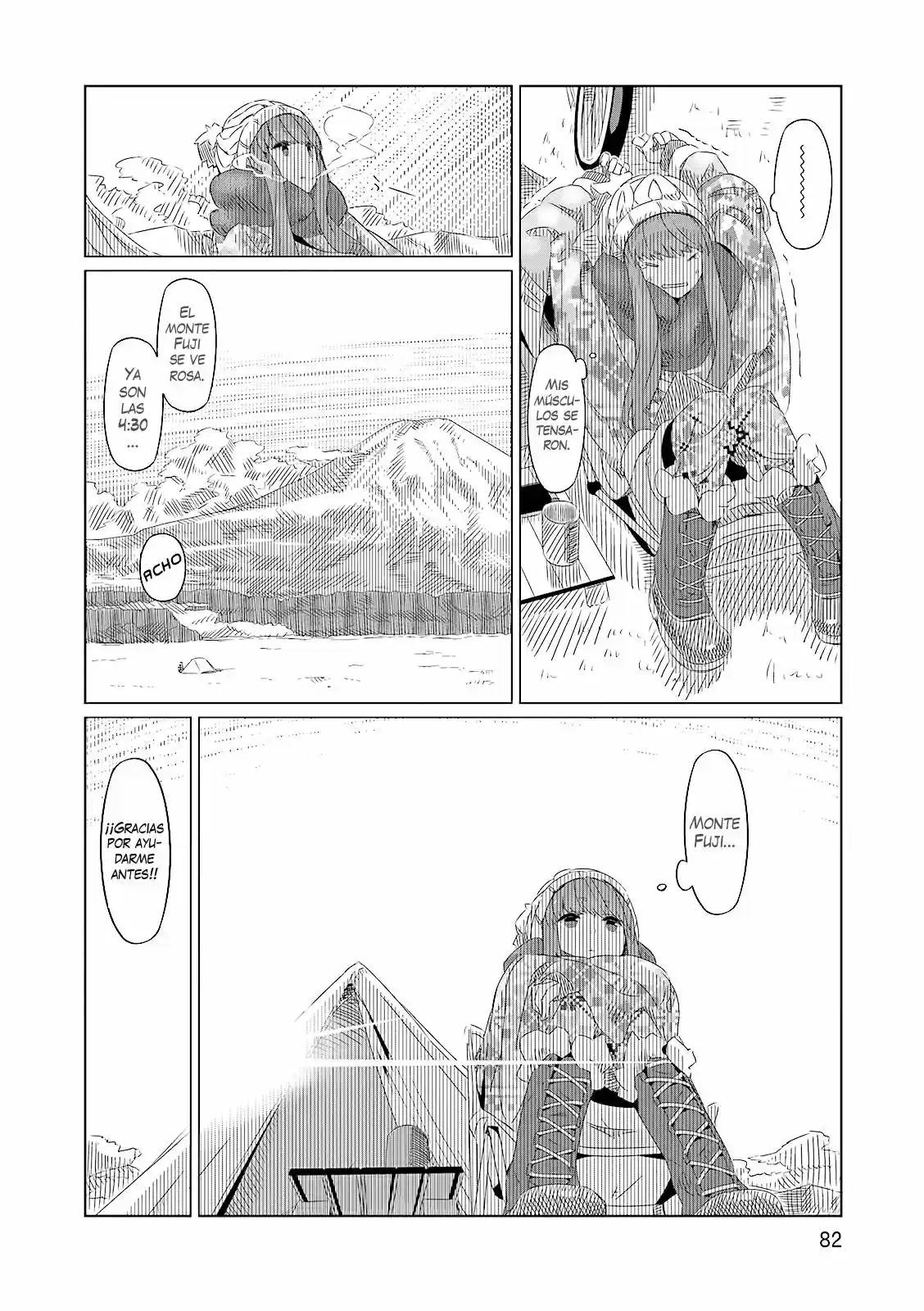 Yurucamp capítulo 3, página 20