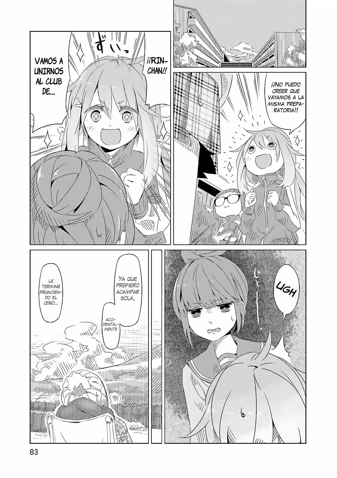 Yurucamp capítulo 3, página 21
