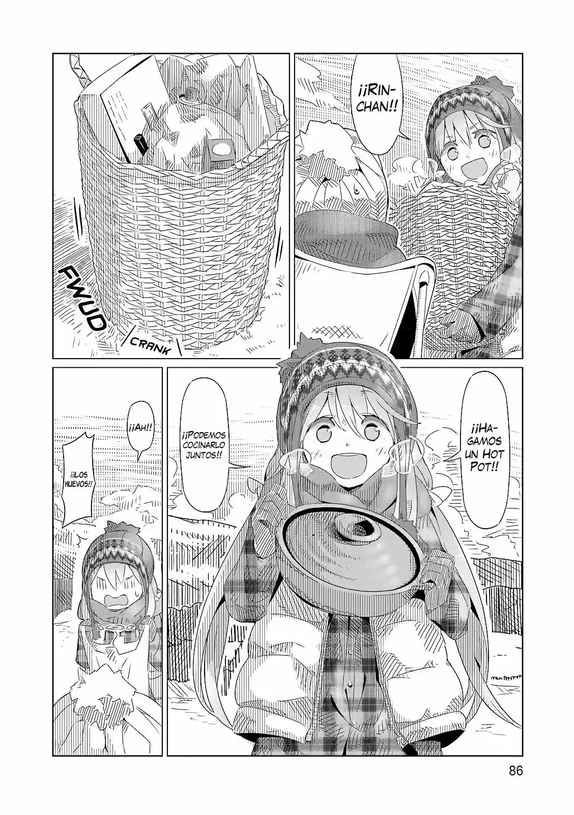 Yurucamp capítulo 3, página 24