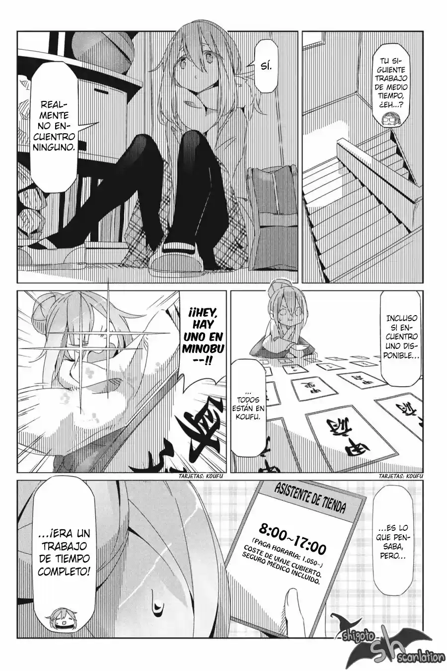 Yurucamp capítulo 30, página 7