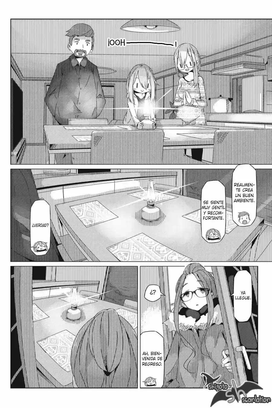 Yurucamp capítulo 30, página 20