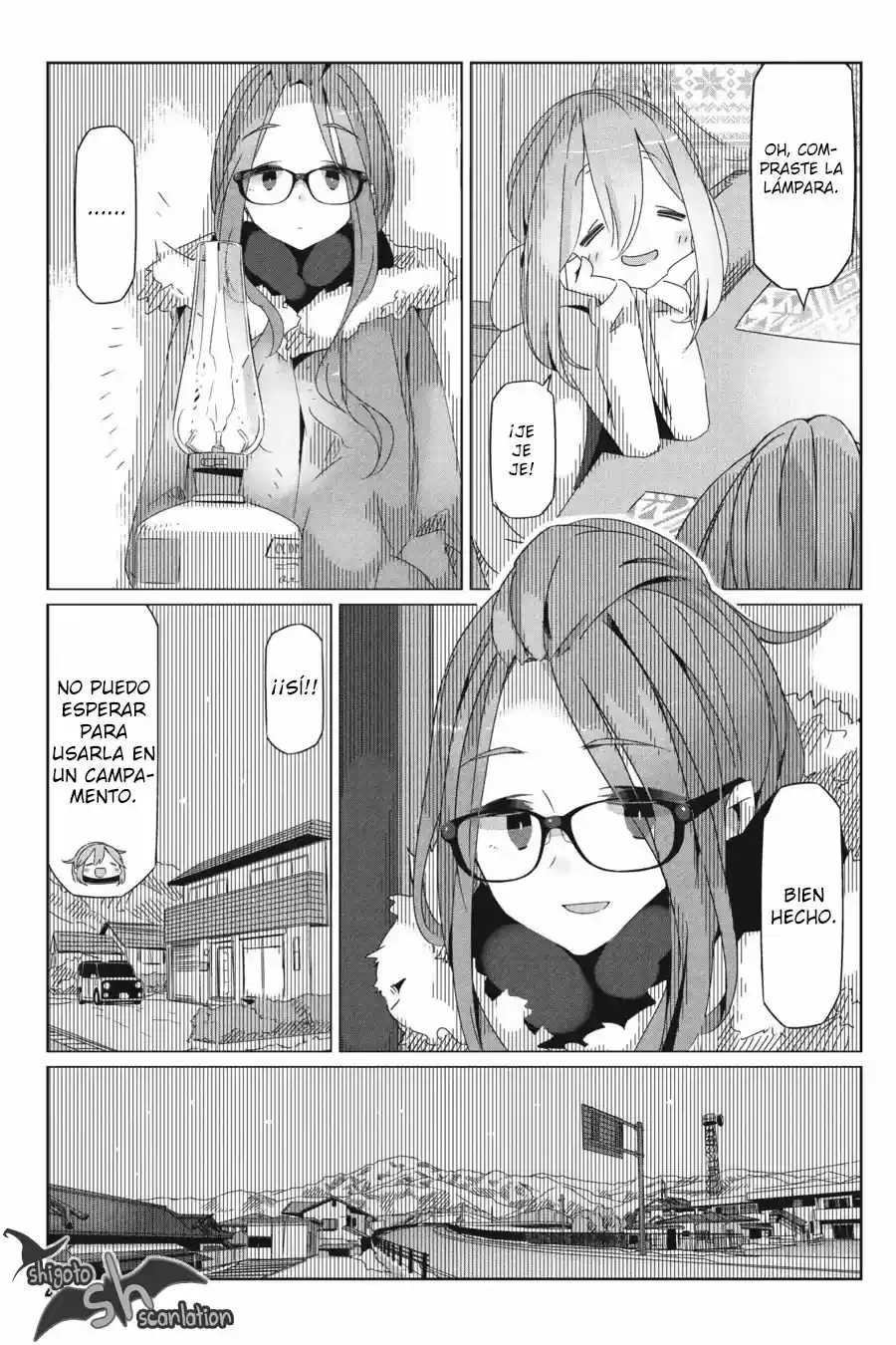 Yurucamp capítulo 30, página 21