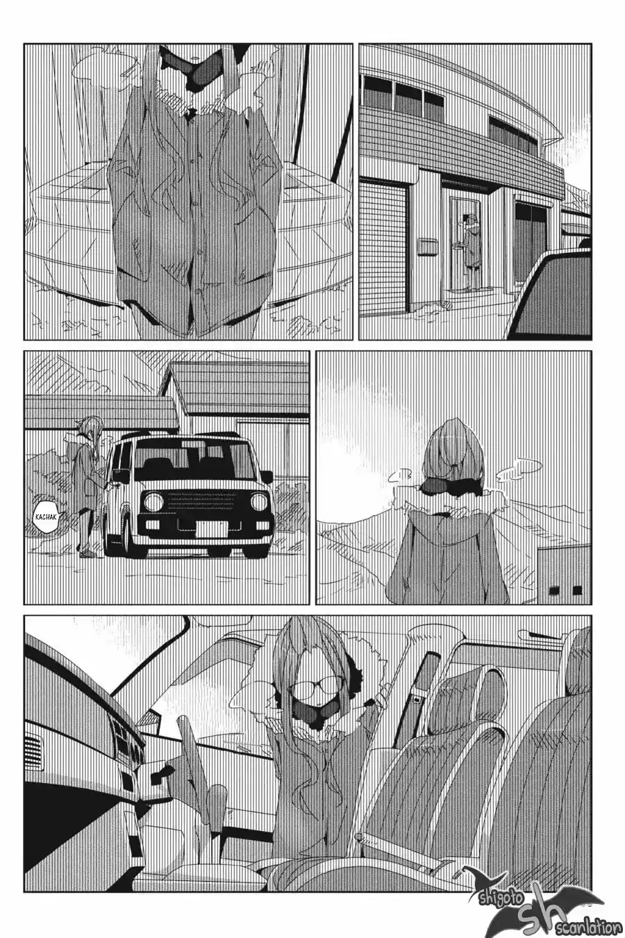 Yurucamp capítulo 30, página 22