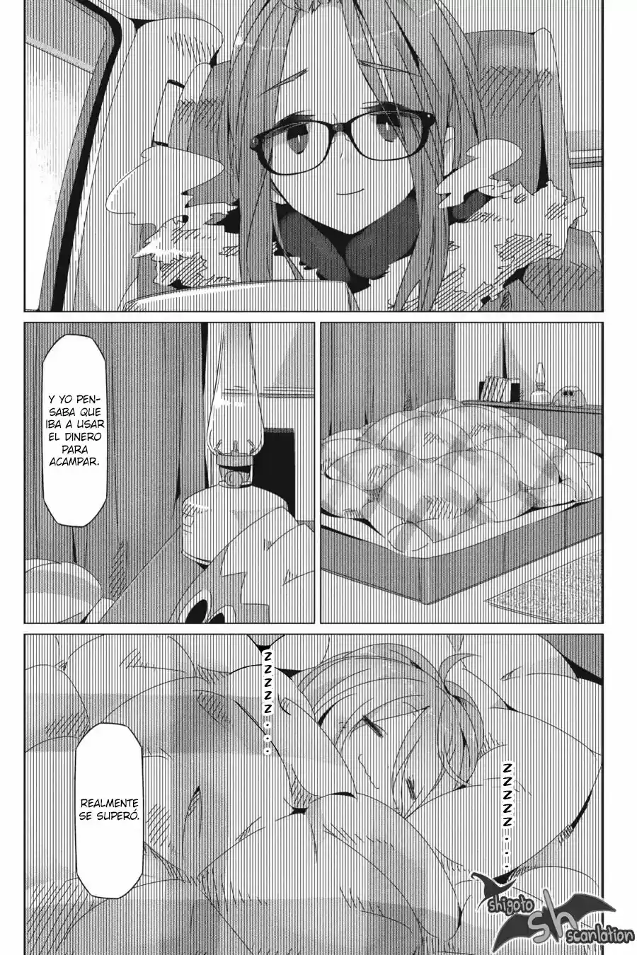 Yurucamp capítulo 30, página 24