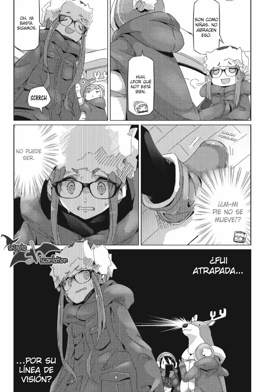 Yurucamp capítulo 31, página 12