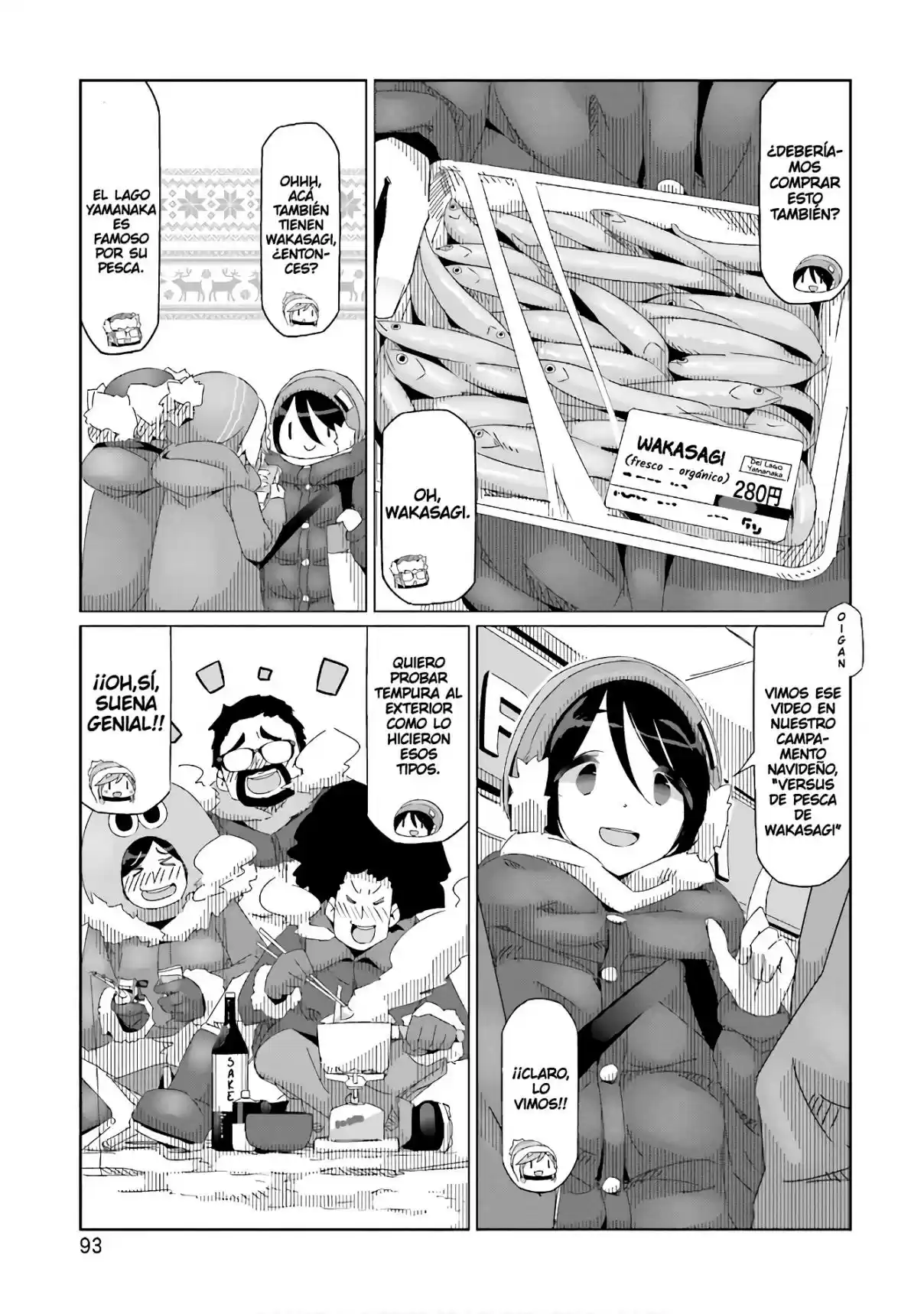 Yurucamp capítulo 32, página 13