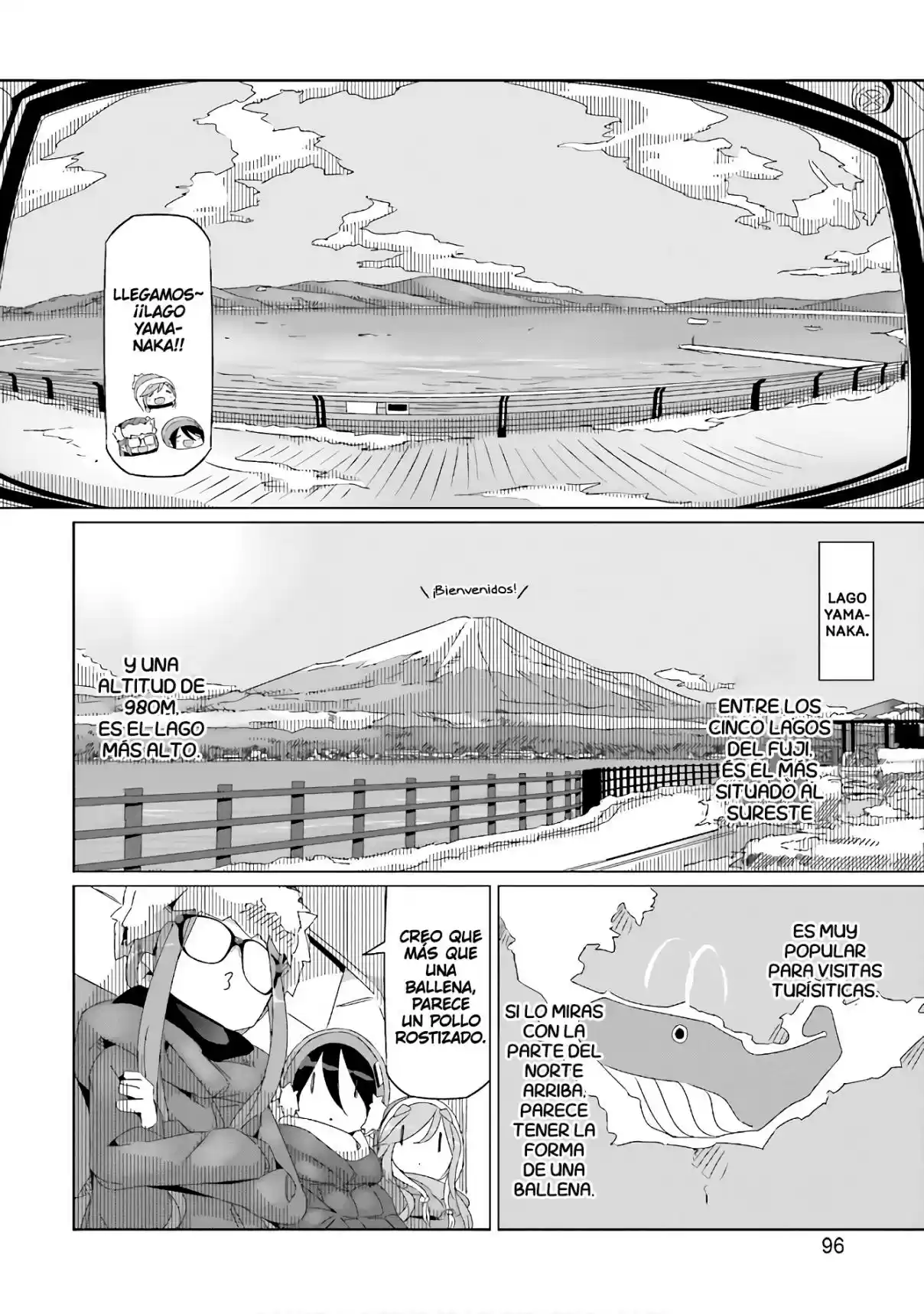 Yurucamp capítulo 32, página 16