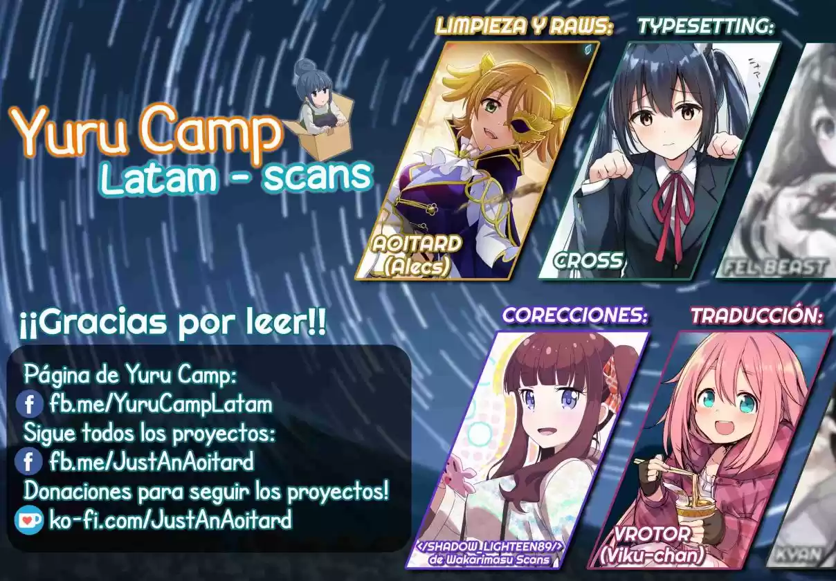 Yurucamp capítulo 32, página 27