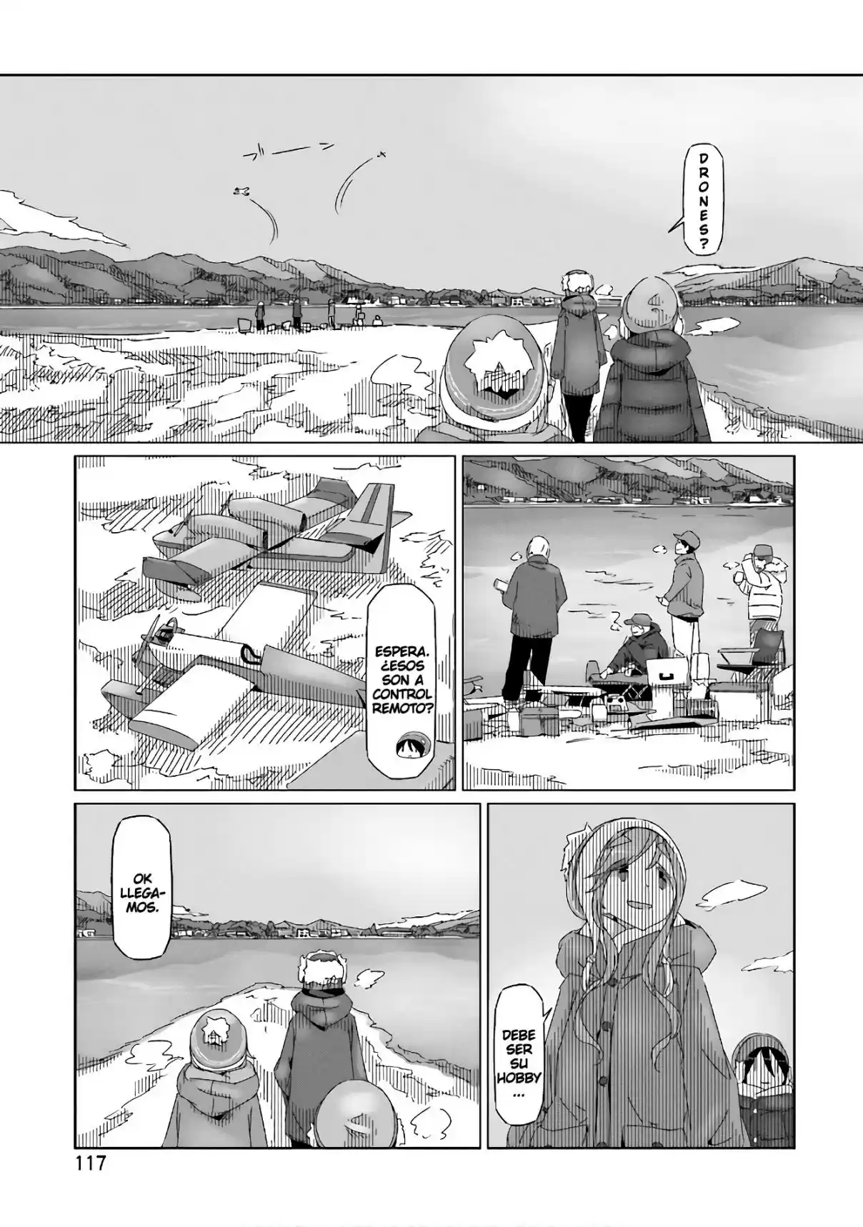 Yurucamp capítulo 33, página 11