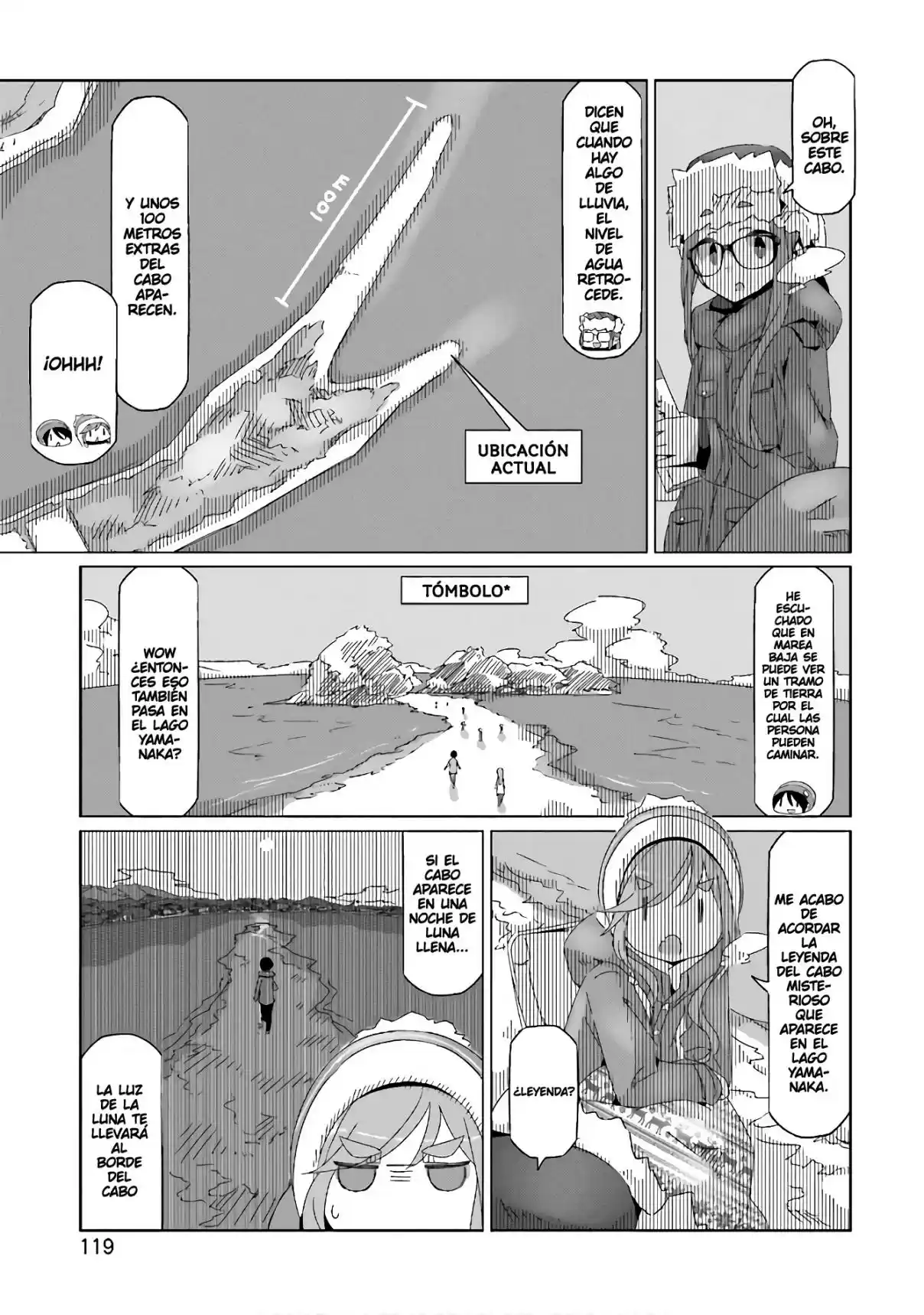 Yurucamp capítulo 33, página 13