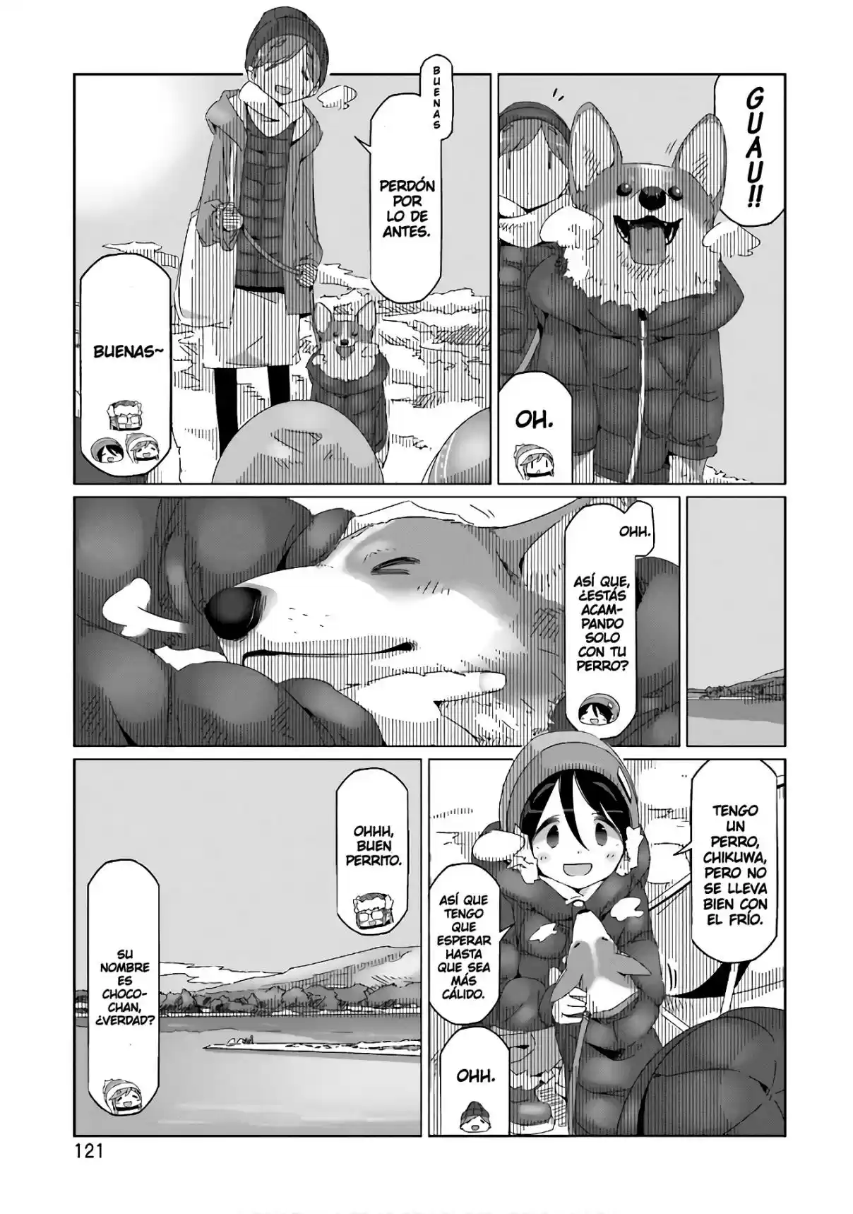 Yurucamp capítulo 33, página 15