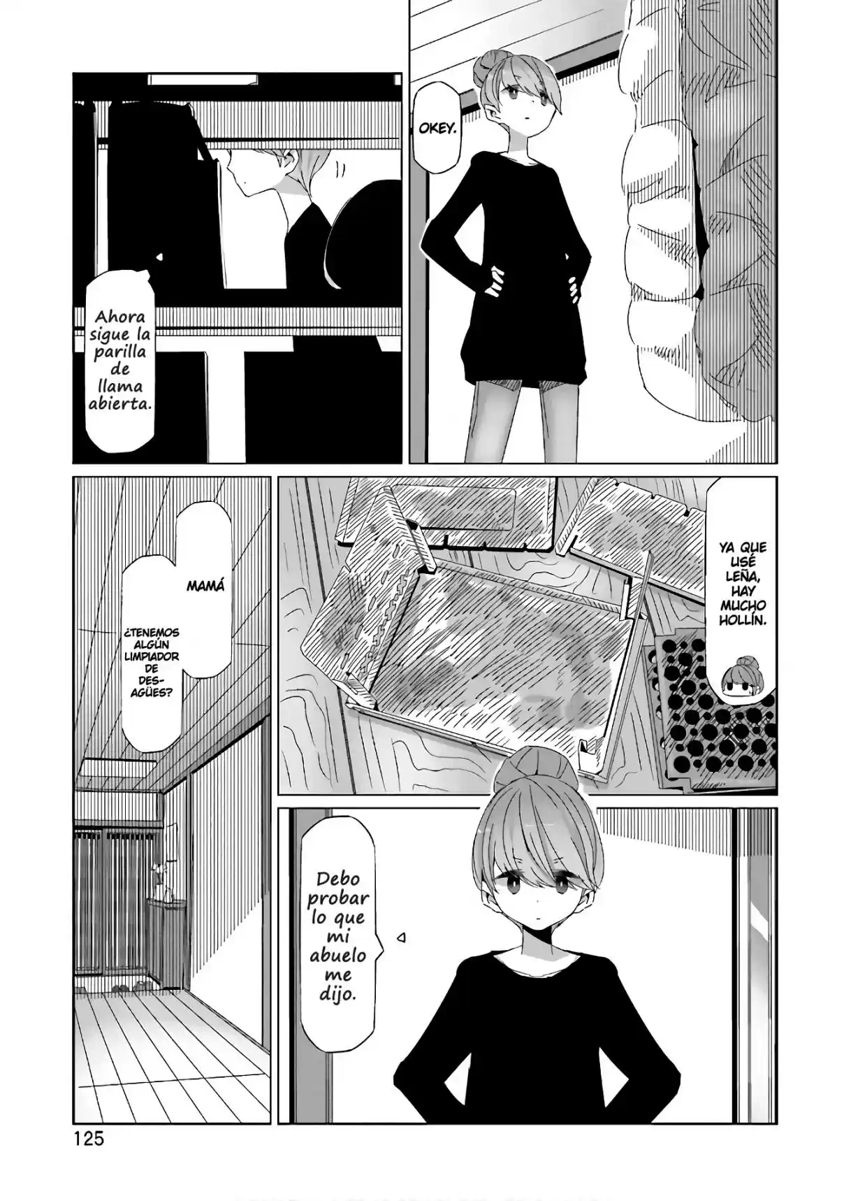 Yurucamp capítulo 33, página 19