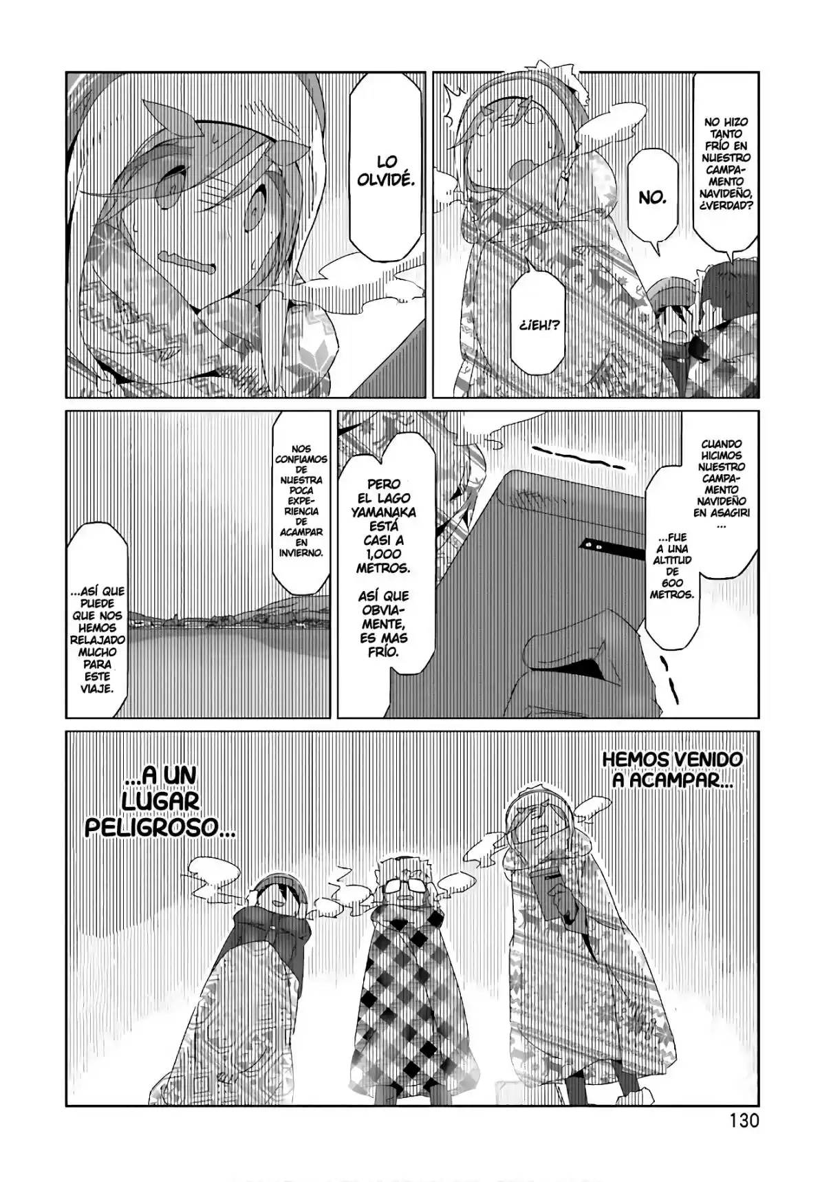 Yurucamp capítulo 33, página 24