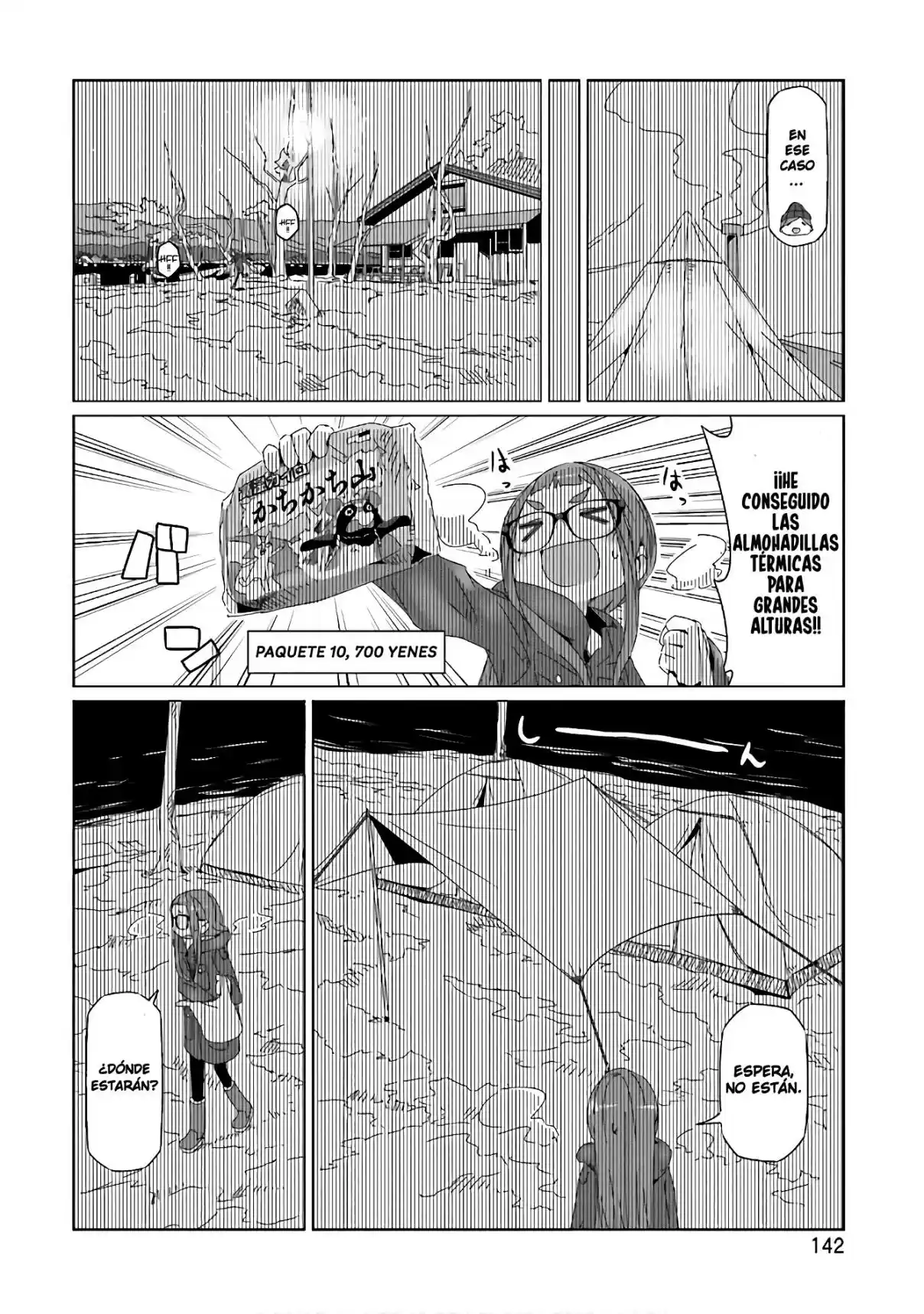 Yurucamp capítulo 34, página 10