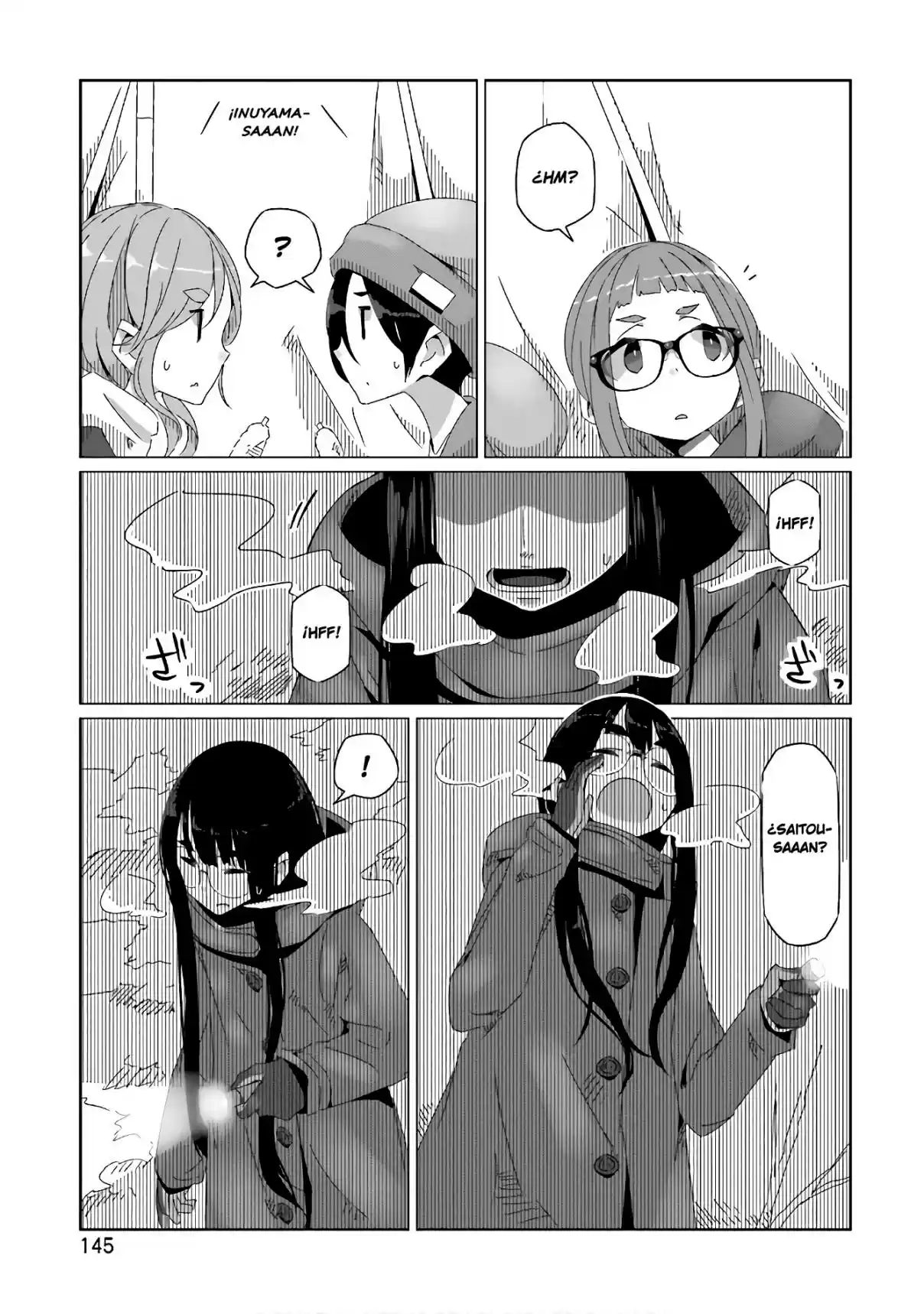 Yurucamp capítulo 34, página 13