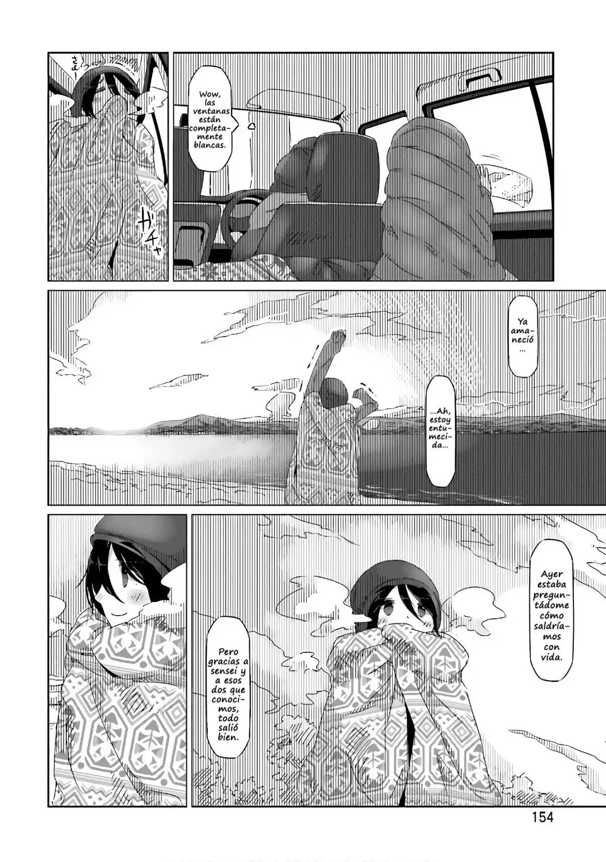 Yurucamp capítulo 34, página 22