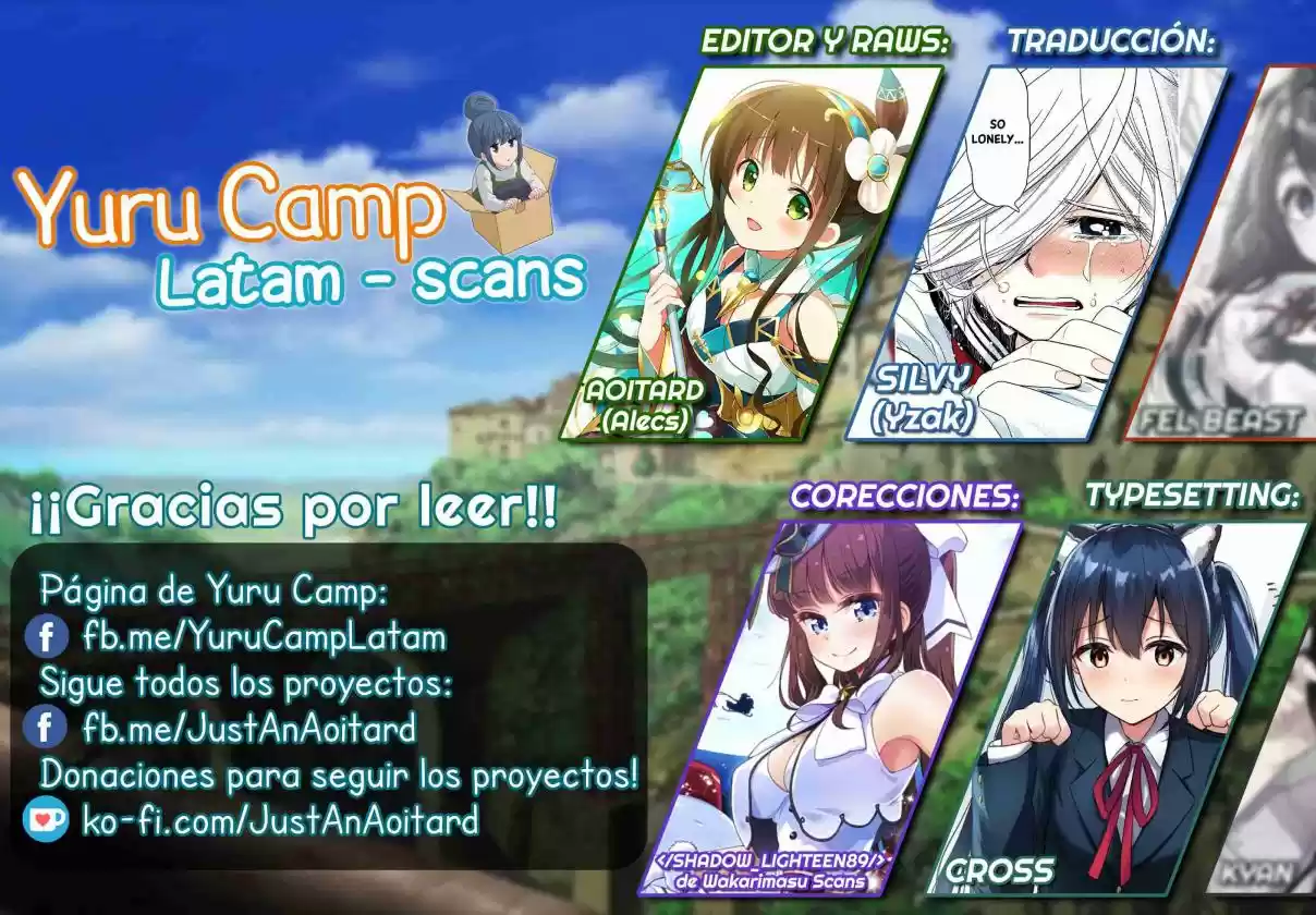 Yurucamp capítulo 34, página 27
